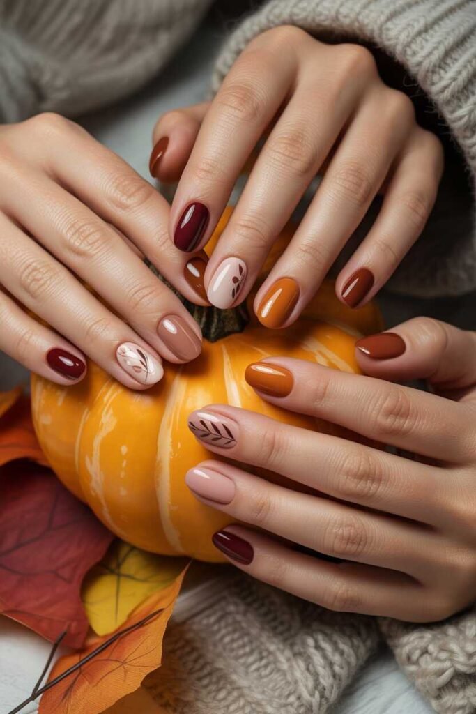 Best Fall Nail Styles Ideas and Designs