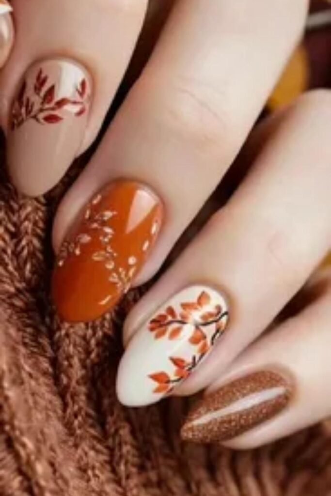 Celebrity and Social Media Fall Nail Trends