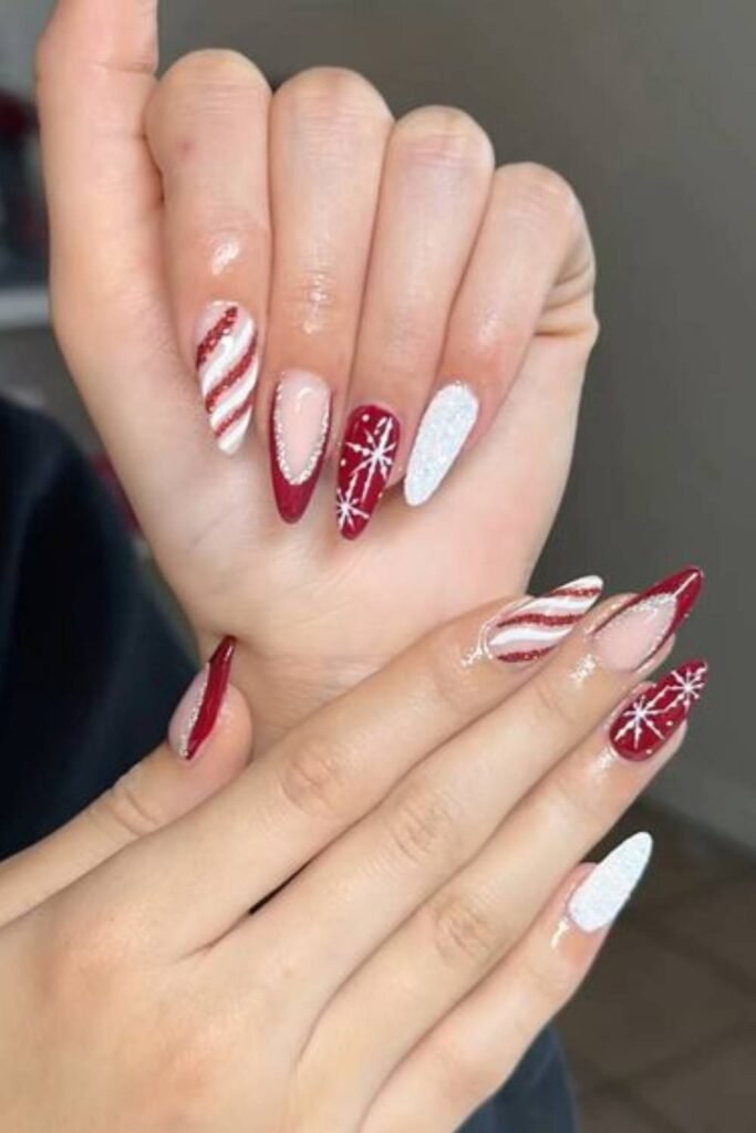 Latest Trends in Winter Holiday Nails