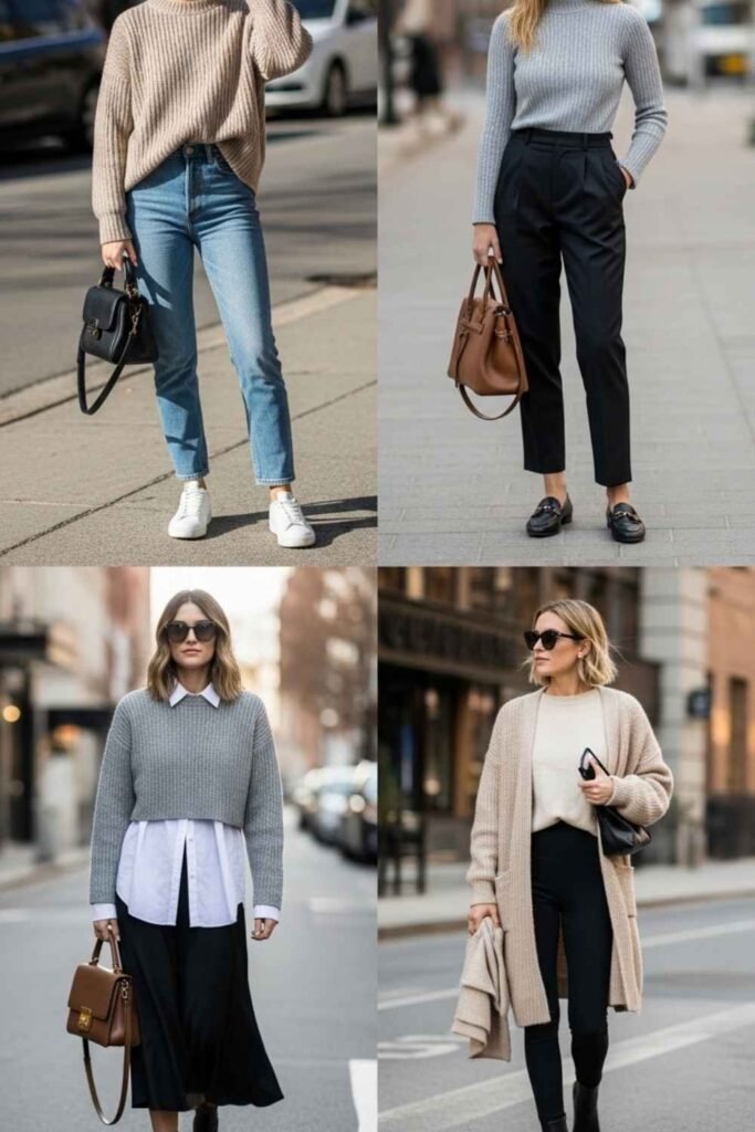 Best Sweater Outfit Ideas for Everyday Wear