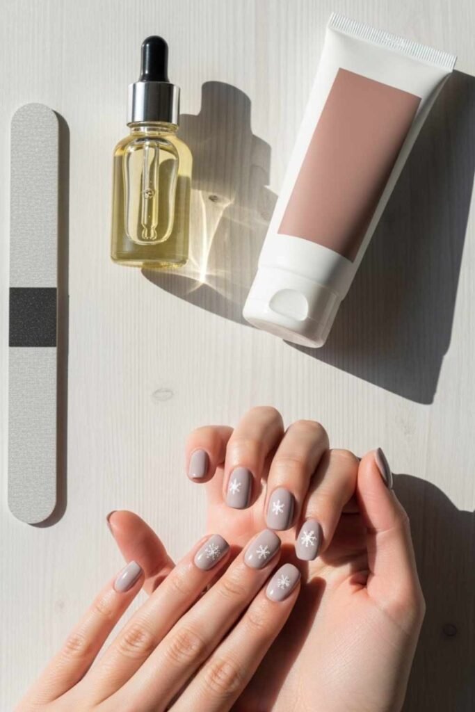 How to Maintain Winter Nails