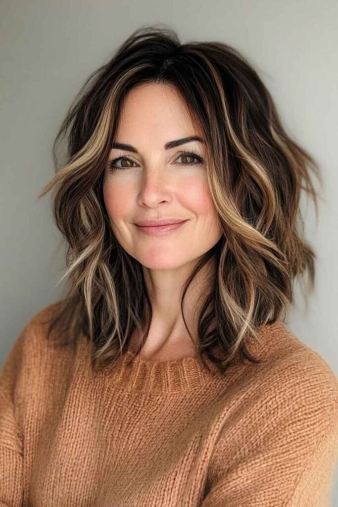 Latest Trends in Hair Color Winter Hairstyles for Women Over 40