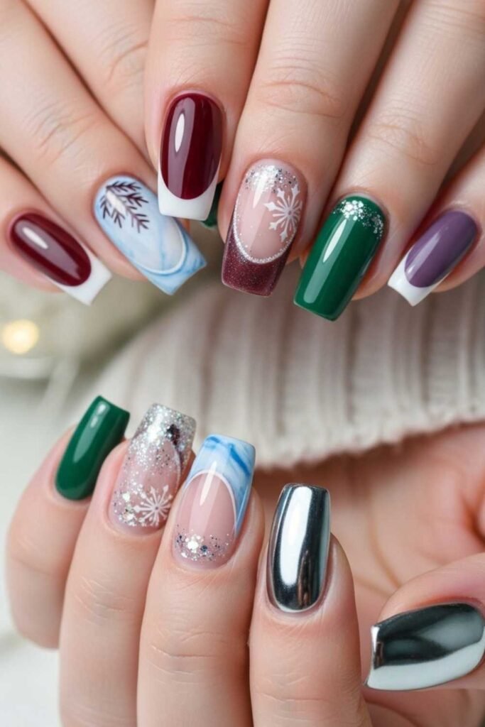 Latest Trends in Trendy Winter Nails