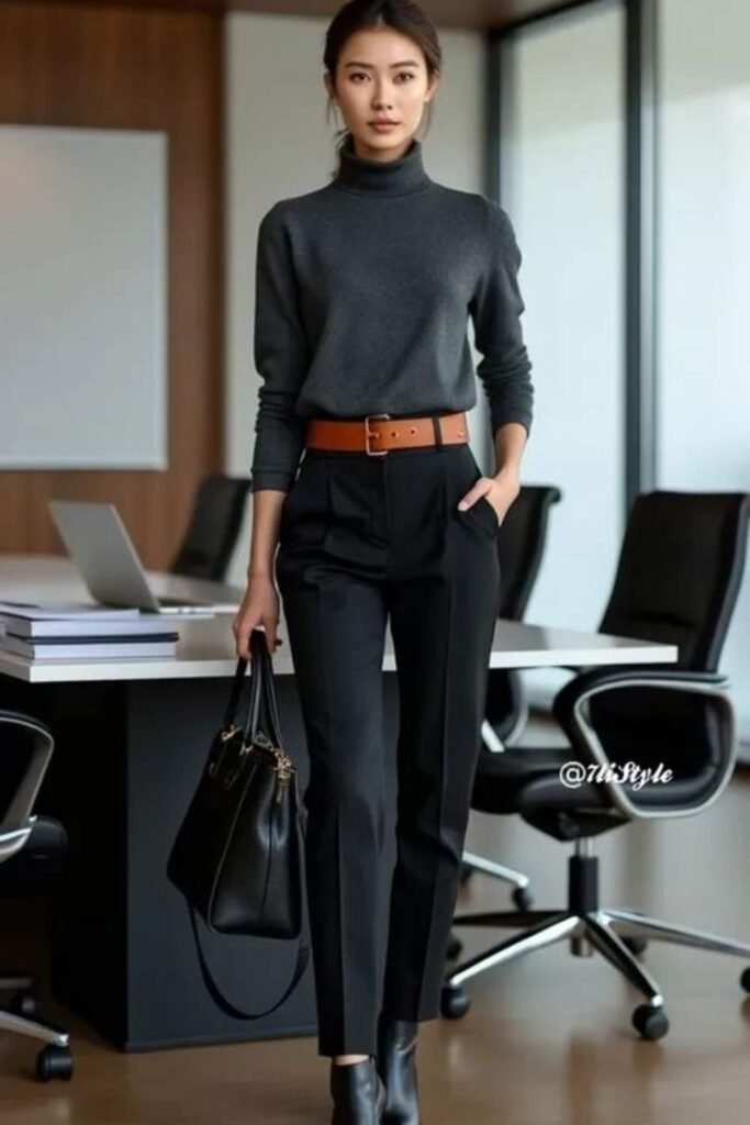 Latest Trends in Winter Work Outfits