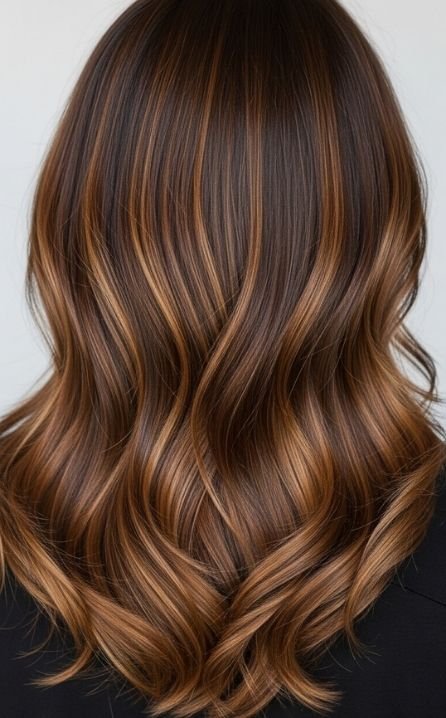 Budget-Friendly Chocolate Brown Warm Highlights Ideas