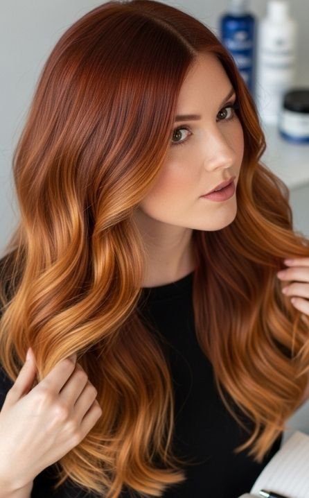 How to Maintain and Care for Auburn Soft Ombre Hair