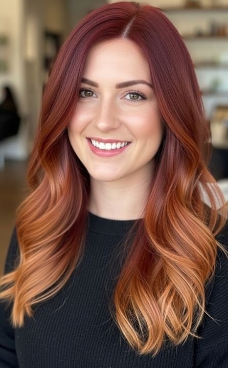 Latest Trends in Auburn Soft Ombre Hair for 2026