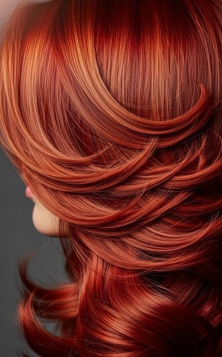 Premium and Luxury Red and Copper Hair Color Ideas