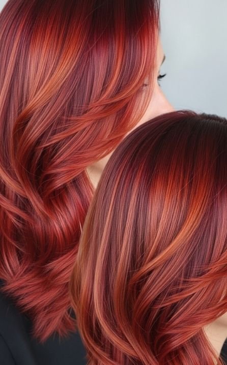 Step by Step Guide to Achieving Red Hair Colors and Copper Trends