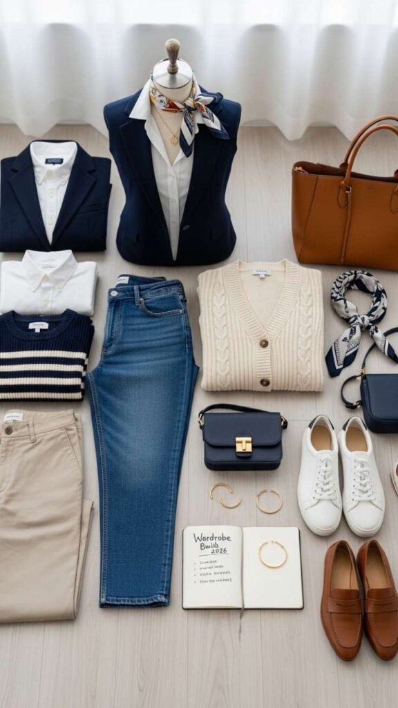 Step by Step Guide to Building a Modern Preppy Wardrobe in 2026