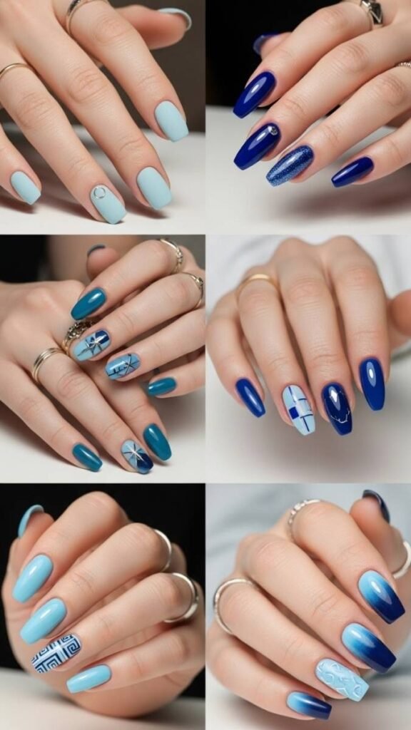 Do's and Don'ts of Blue Nail Designs