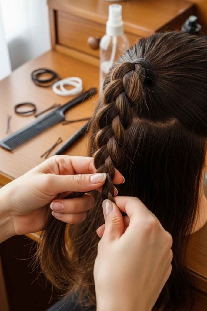 Budget Friendly Braided Ponytail Ideas