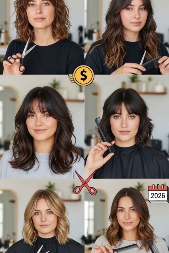 Budget Friendly Ideas for Layered Haircuts for Round Faces