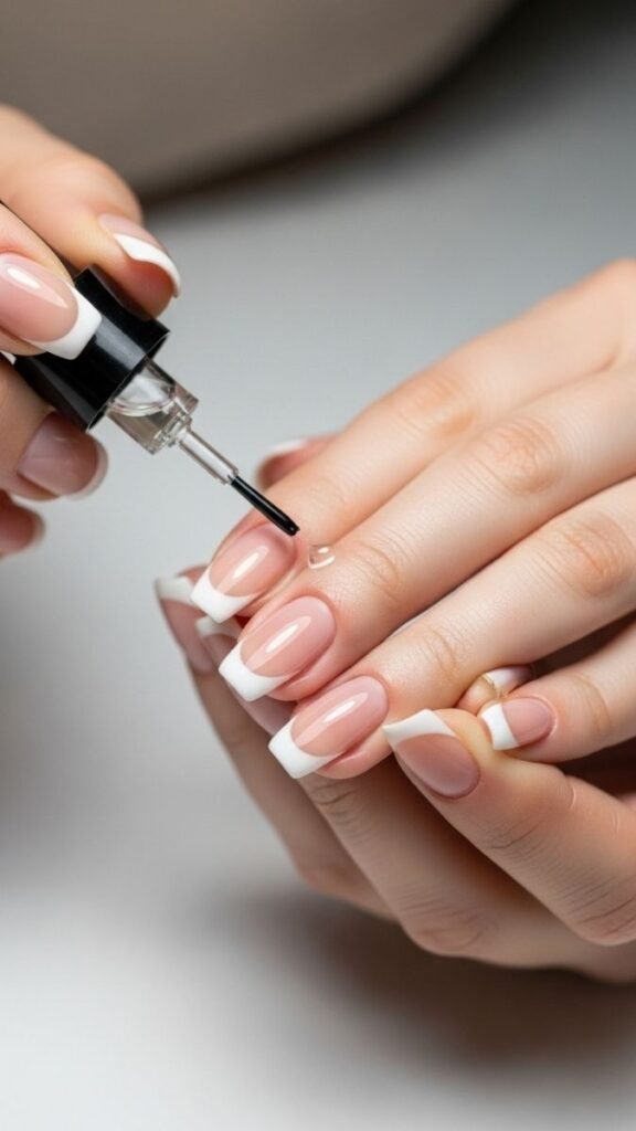 How to Maintain and Care for Your Modern French Coffin Nails