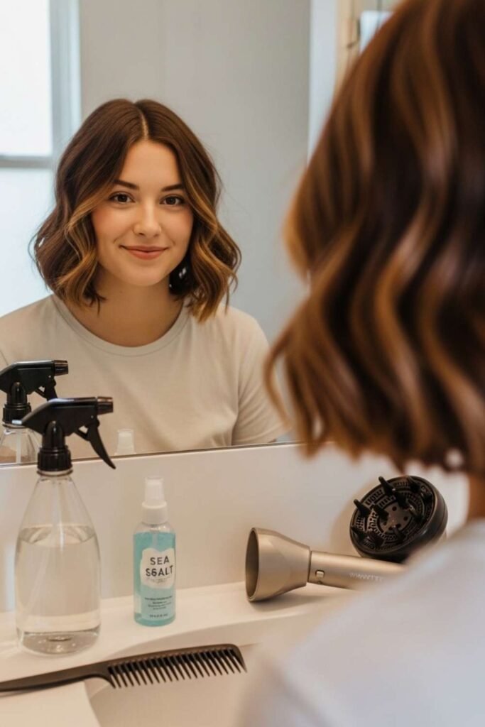 Budget Friendly Short Bob and Wave Styling Ideas