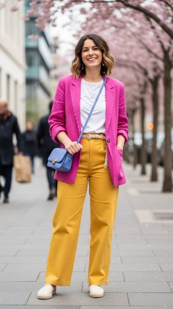 Budget Friendly Vibrant Midsize Spring Fashion Ideas