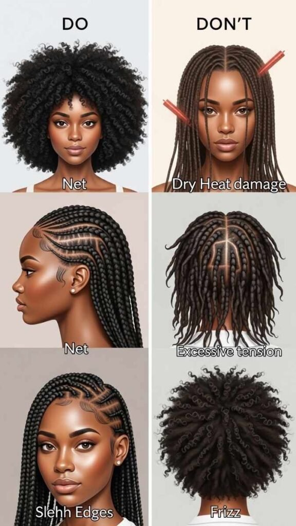 Do's and Don'ts for Black Women's Hairstyles