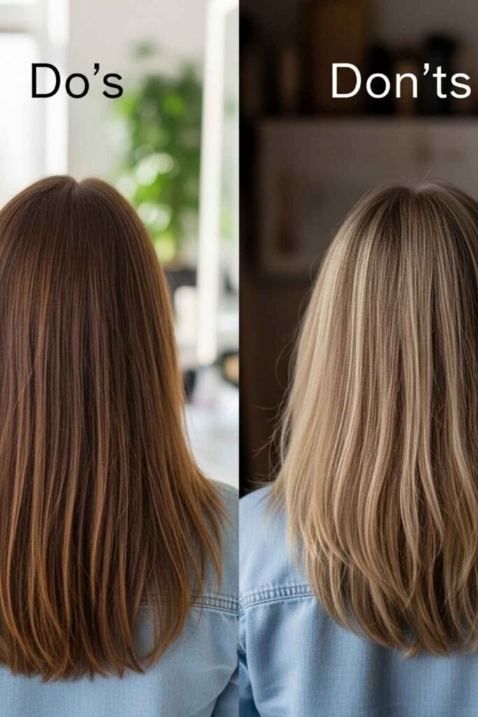 Do's and Don'ts for Women Over 50 Hair