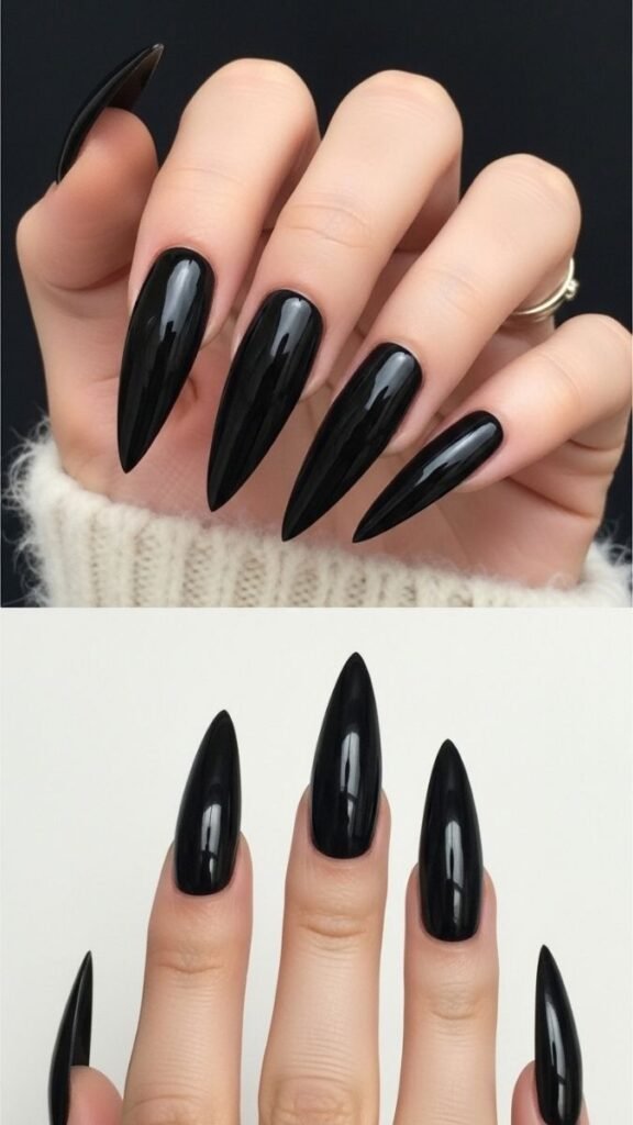 Do's and Don'ts of Black Nail Design