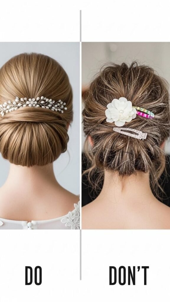 Do's and Don'ts of Bridal Hairstyling
