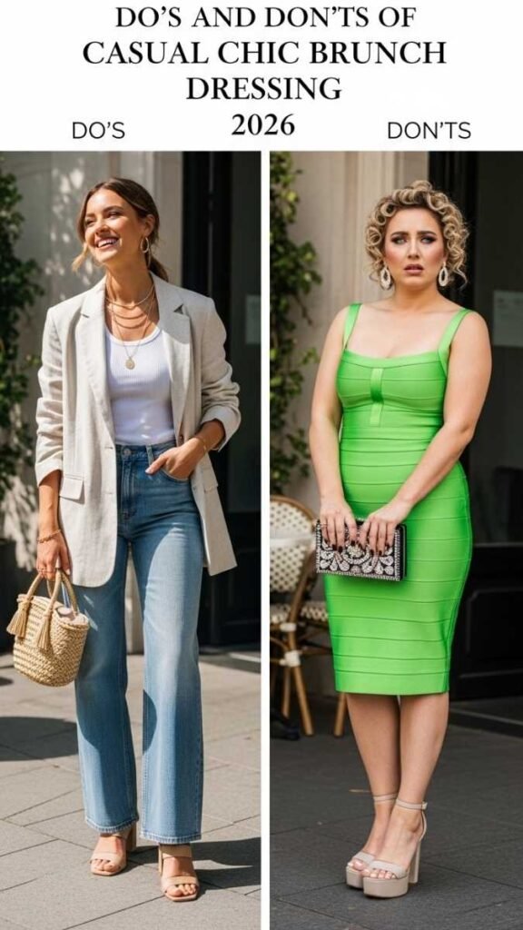 Do's and Don'ts of Casual Chic Brunch Dressing 2026