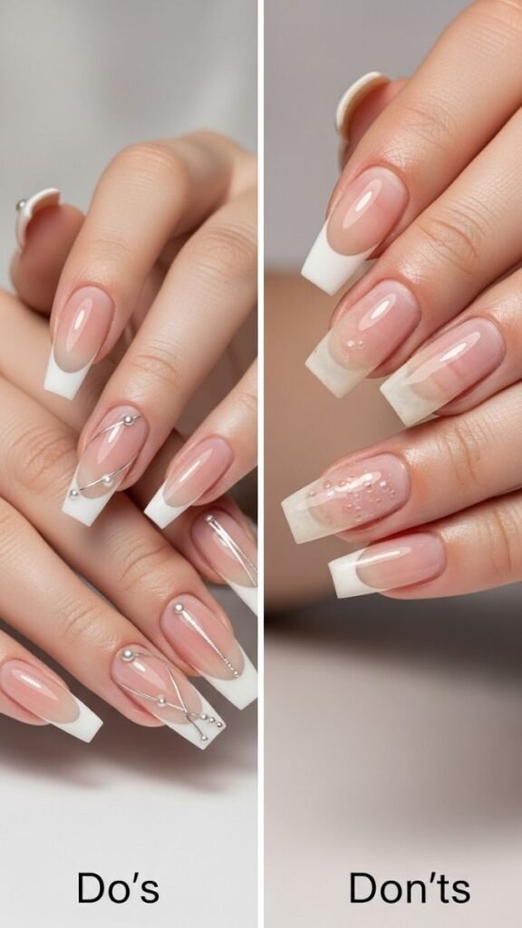 Do's and Don'ts of Modern French Coffin Nails