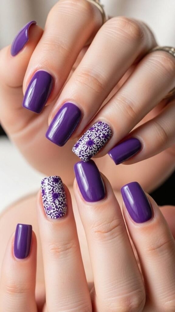Do's and Don'ts of Purple Nail Designs