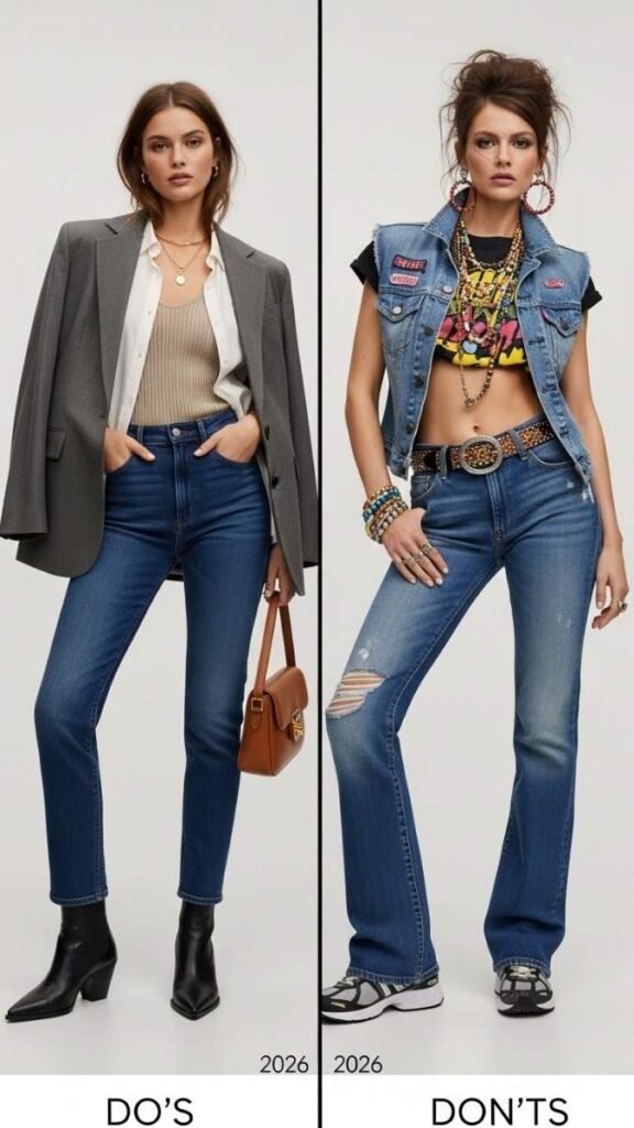 Do's and Don'ts of Women's Denim Style in 2026