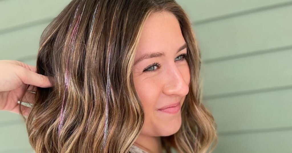 Hair Tinsel Over Traditional
