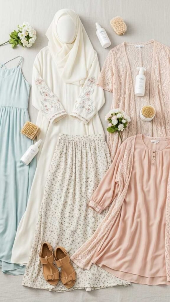 How to Care for Modest Spring Wardrobe Pieces