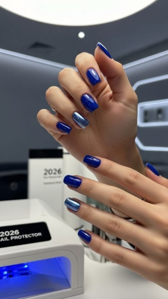 How to Maintain & Care for Blue Nail Designs