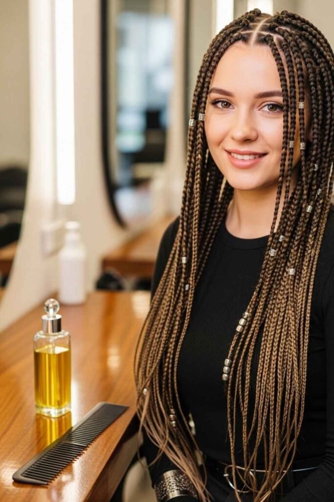 How to Maintain and Care for Long Braids