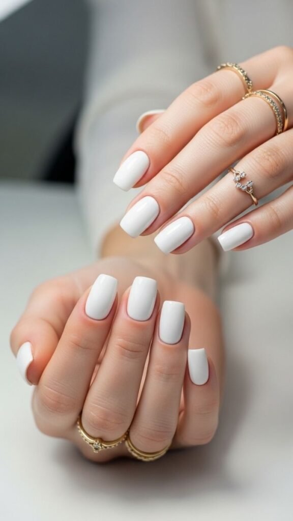 How to Maintain and Care for White Minimalist Nails