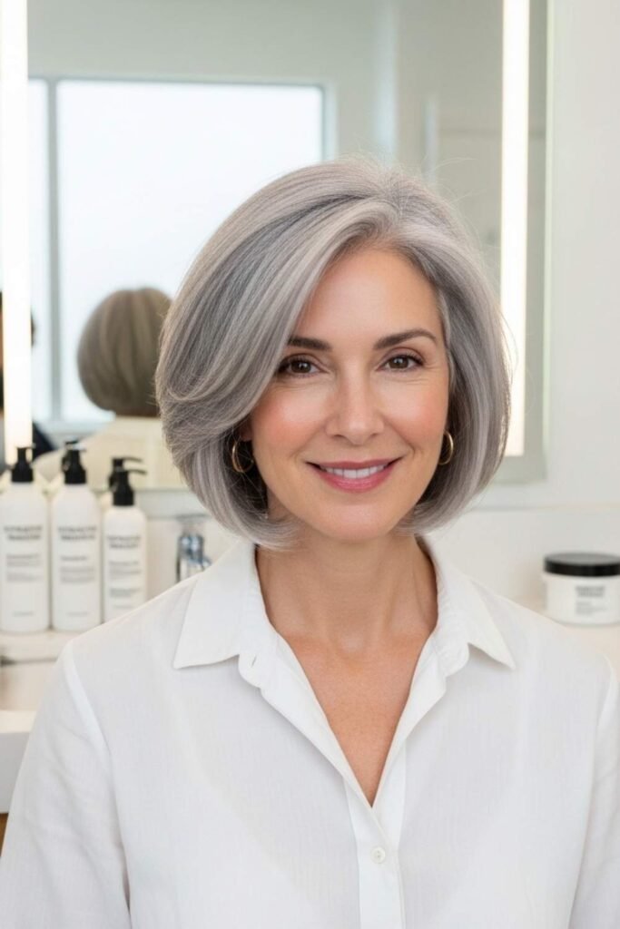 How to Maintain and Care for Your Haircut After 50