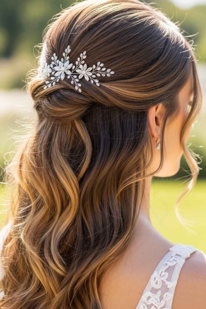 How to Maintain and Care for Your Half Up Half Down Wedding Hairstyle