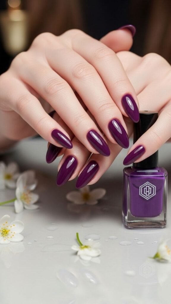 How to Maintain and Care for Your Purple Manicure