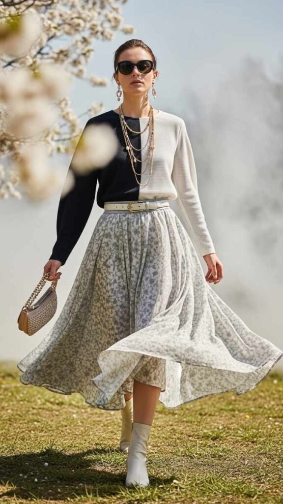 Latest Trends in Beautiful Spring Skirt Outfits 2026