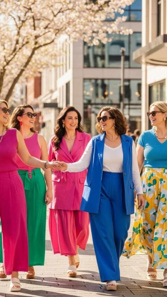 Latest Trends in Vibrant Midsize Spring Outfits 2026