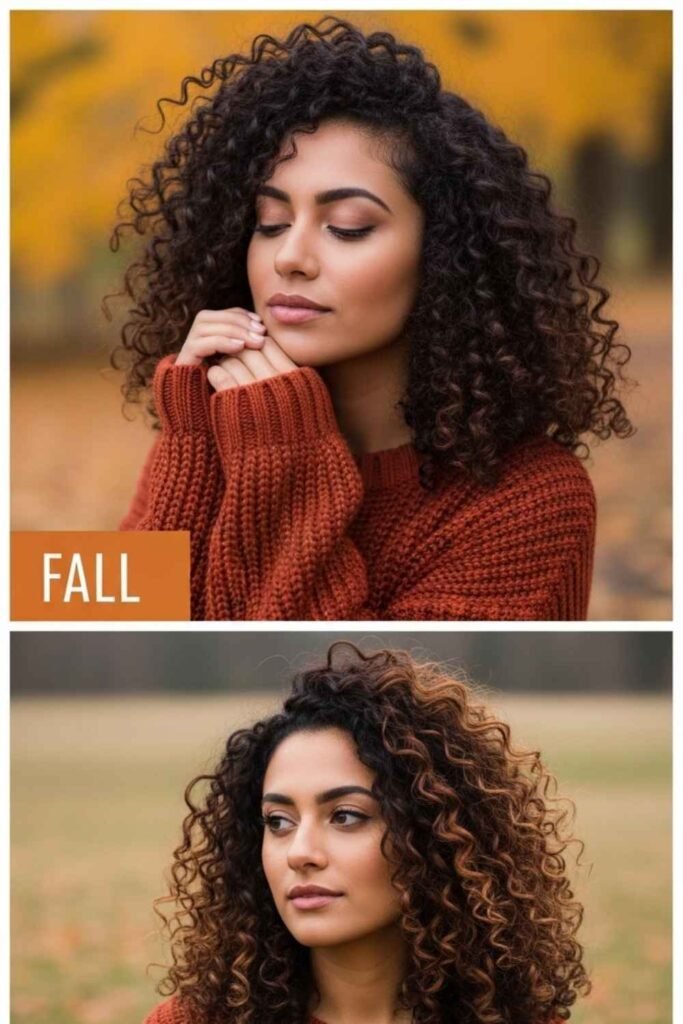 Seasonal Colors & Combinations for Curly Hair in 2026