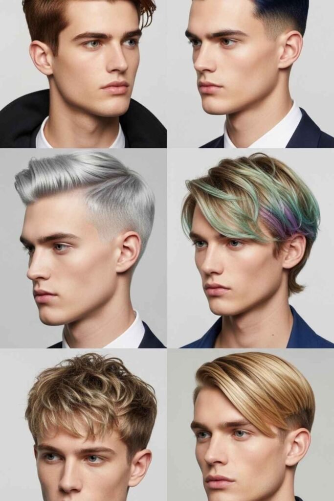 Seasonal Colors and Combinations for Men's Hair 2026