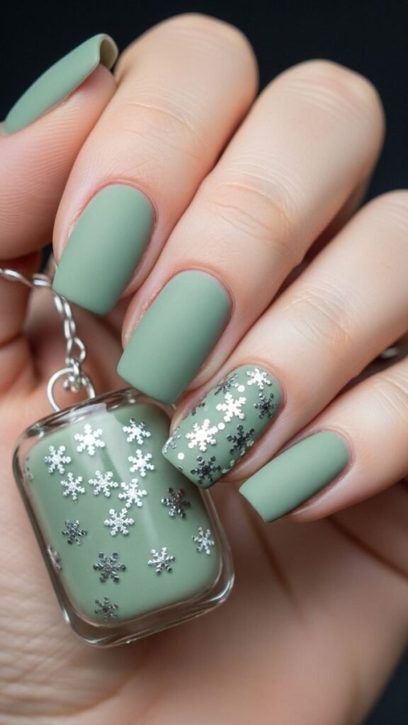 Seasonal Colors and Green Nail Combinations