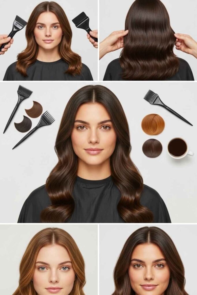 Step by Step Guide to Achieving Your Perfect Brunette Color