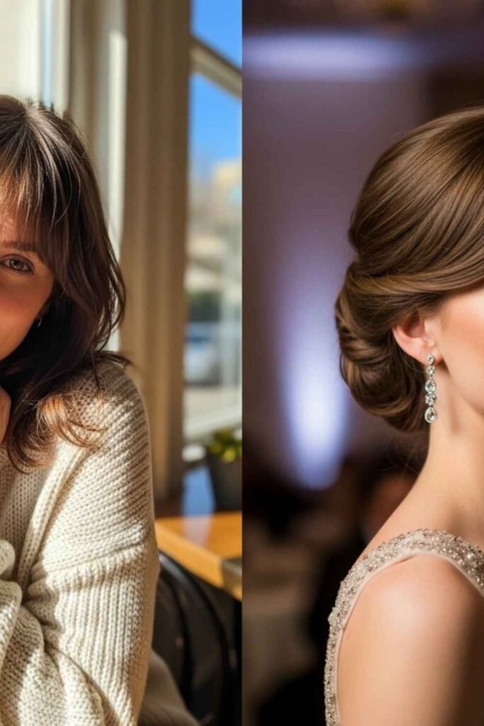 Styling Bangs for Different Occasions