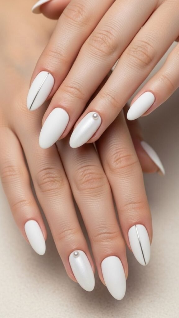 Styling White Minimalist Nails for Different Occasions
