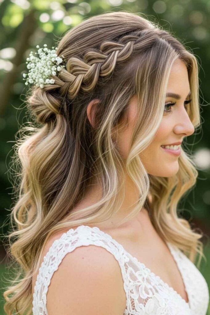 Trend Forecast for Wedding Half Up Hairstyles Late 2026 and 2027