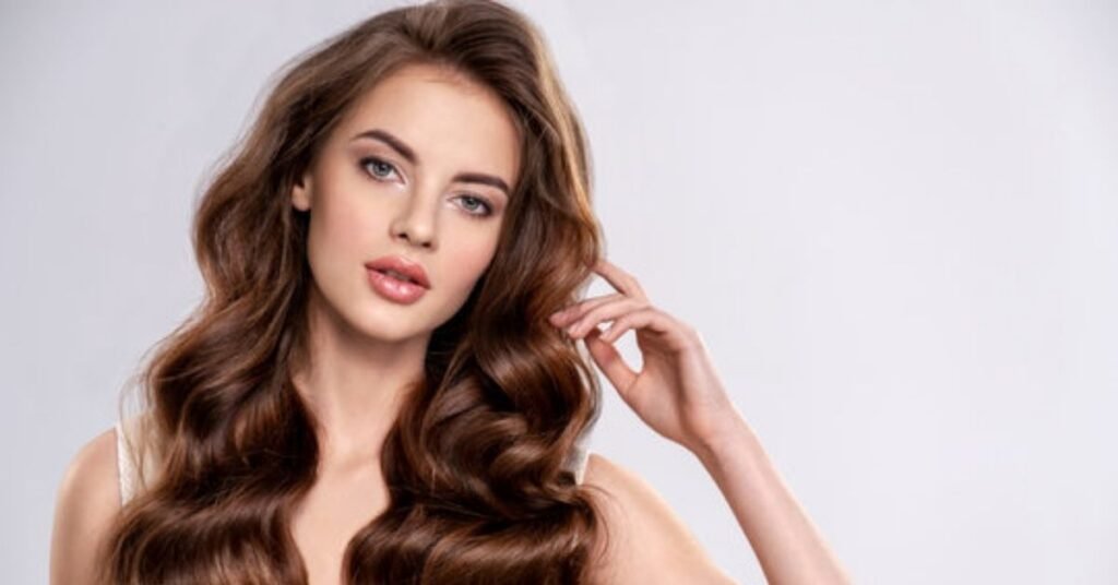 with Wavy Hair