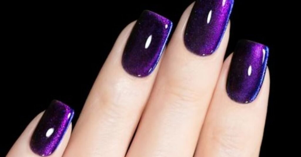 Blue & Purple Fall Nail Colors