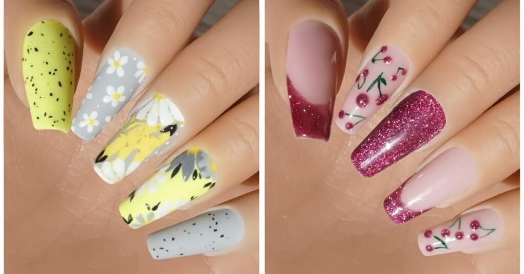 Cute Nail Designs by Finish and Texture