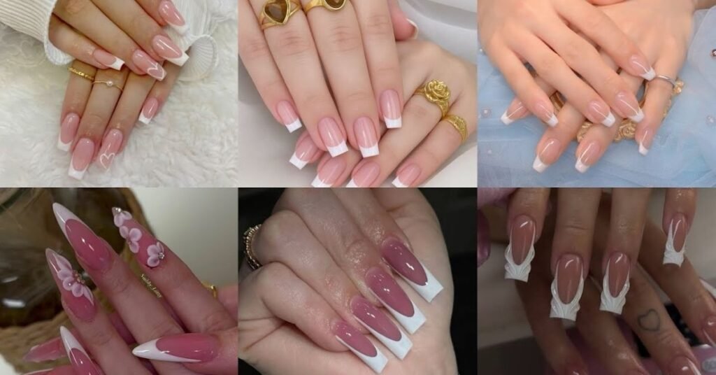 Classy French Tip Nail Designs for Summer