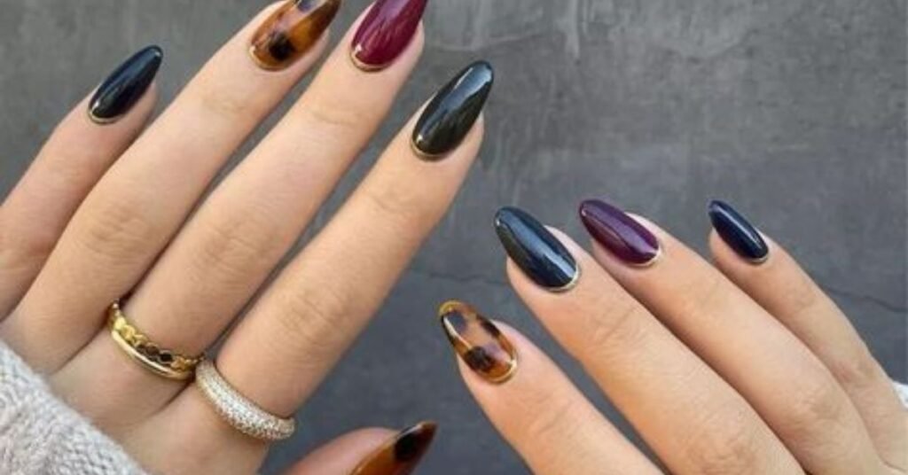 Dark & Moody Fall Nail Designs